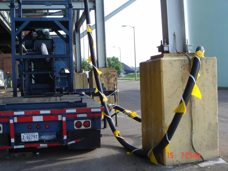 DSI Test Trailer and tubing